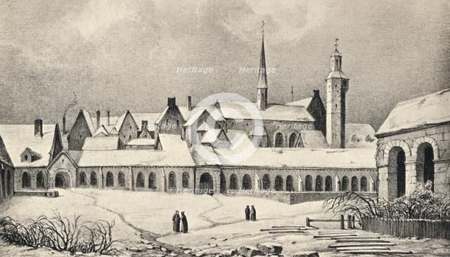 The Carthusian Abbey of Paris, 1915. Artist: Unknown.