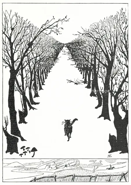 The Cat that Walked by Himself, 1897.  Creator: Rudyard Kipling.