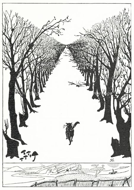The Cat that Walked by Himself, 1897.  Creator: Rudyard Kipling.