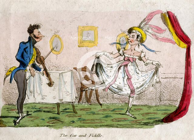 'The Cat and Fiddle'. Artist: Unknown