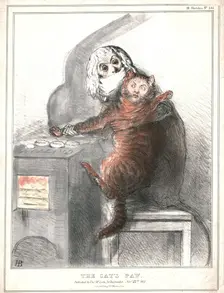 The Cat's Paw 1832. Creator: John Doyle