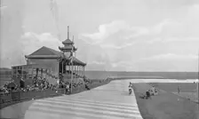 The Catford Track (cycling track), 1896. Creator: RW Thomas