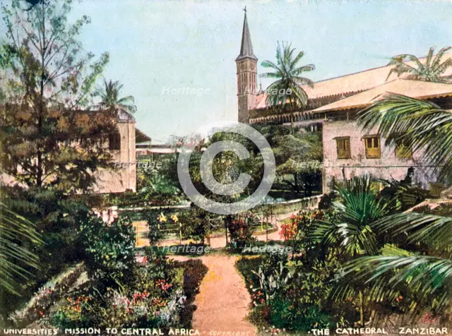 The Cathedral, Zanzibar, Tanzania, Africa, 1904. Artist: Unknown