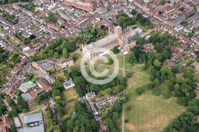 The Cathedral and Abbey Church of St Alban, Hertfordshire, 2017. Creator: Damian Grady.