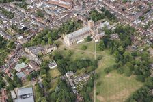 The Cathedral and Abbey Church of St Alban, Hertfordshire, 2017. Creator: Damian Grady