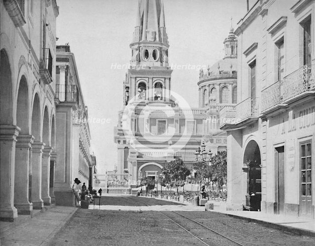 'The Cathedral at Guadalajara, Mexico', c1897. Creator: Unknown.