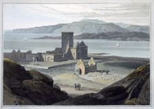 The Cathedral at Iona Argyll and Bute, Scotland, 1817. Artist: William Daniell