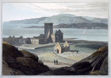 The Cathedral at Iona Argyll and Bute, Scotland, 1817. Creator: William Daniell