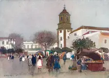 The Cathedral Church, Algeciras c1910. Artist: Alfred Edward East