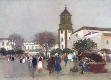 The Cathedral Church, Algeciras c1910. Artist: Alfred Edward East