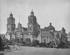 The Cathedral, City of Mexico c1897. Creator: Unknown