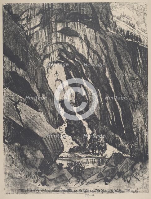 The Cathedral Door, 1912. Creator: Joseph Pennell.