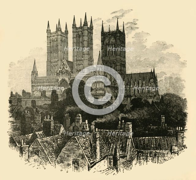 'The Cathedral, from the South-West', 1898. Creator: Unknown.