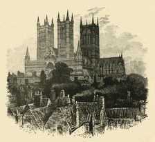 The Cathedral, from the South-West 1898. Creator: Unknown