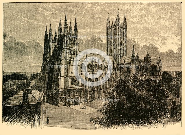 'The Cathedral from the South-West', 1898. Creator: Unknown.