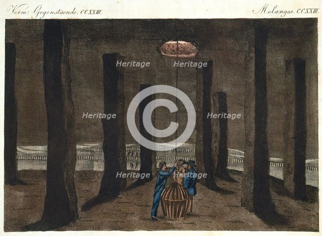 The Cathedral, Marston Salt Mine, Northwich, Cheshire, England, 19th century. Creator: Unknown.