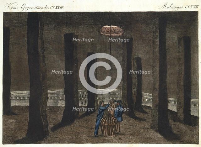 The Cathedral, Marston Salt Mine, Northwich, Cheshire, England, 19th century. Artist: Unknown