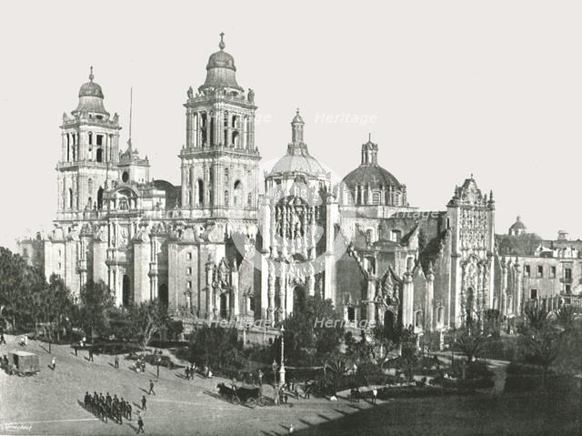 The Cathedral, Mexico City, Mexico, 1895.  Creator: Unknown.
