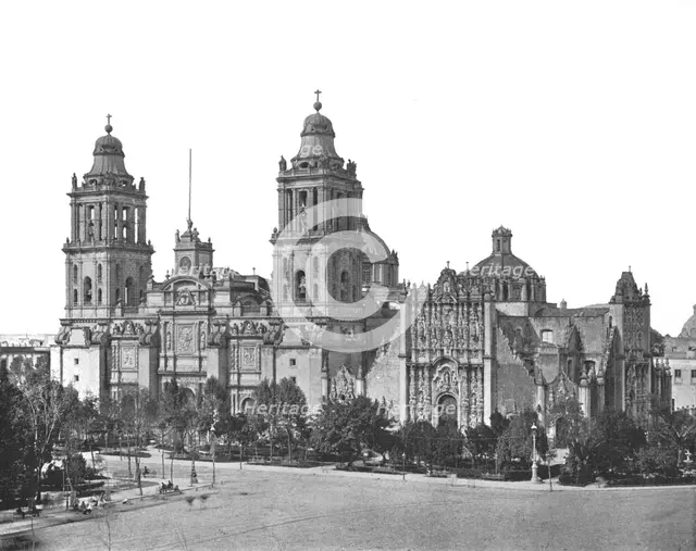 The Cathedral, Mexico City, Mexico, c1900.  Creator: Unknown.