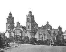 The Cathedral, Mexico City, Mexico, c1900. Creator: Unknown