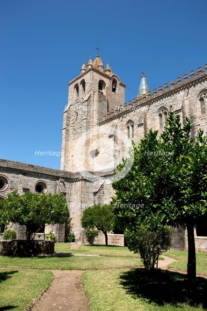 The Cathedral of Evora, Portugal, 2009. Creator: Samuel Magal.