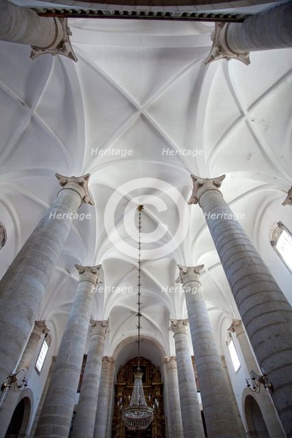 The Cathedral of Evora, Portugal, 2009. Creator: Samuel Magal.
