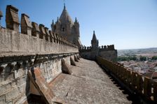 The Cathedral of Evora, Portugal, 2009. Creator: Samuel Magal