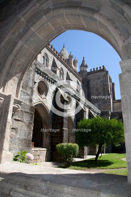 The Cathedral of Evora, Portugal, 2009. Creator: Samuel Magal.