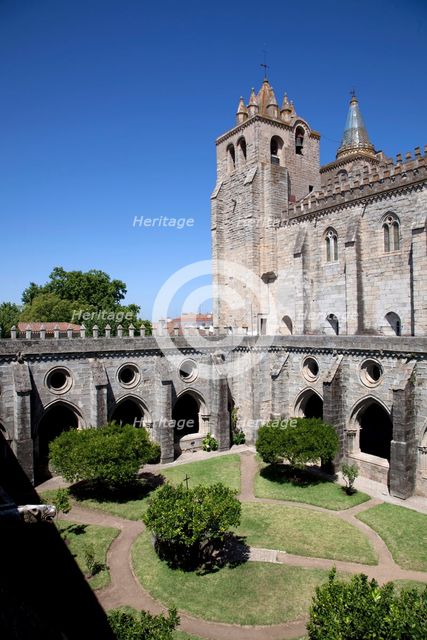 The Cathedral of Evora, Portugal, 2009. Creator: Samuel Magal.