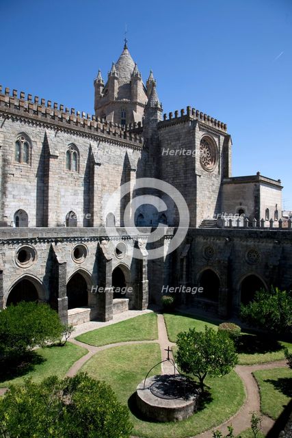 The Cathedral of Evora, Portugal, 2009. Creator: Samuel Magal.