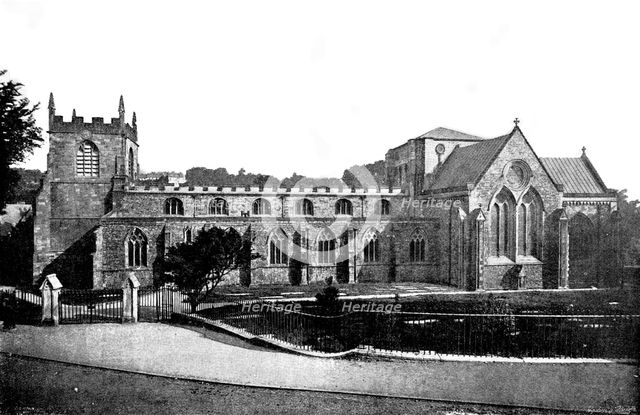 The Cathedrals of Great Britain: Bangor Cathedral, 1895. Creator: Francis Frith & Co.
