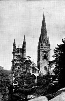 The Cathedrals of Great Britain: Llandaff Cathedral, 1895. Creator: Francis Frith & Co