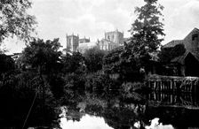 The Cathedrals of Great Britain: Ripon Minster, 1895. Creator: Francis Frith & Co
