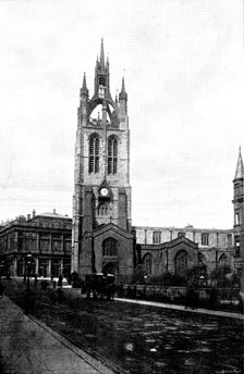 The Cathedrals of Great Britain: St. Nicholas, Cathedral of the Diocese of Newcastle, 1895. Creator: Francis Frith & Co