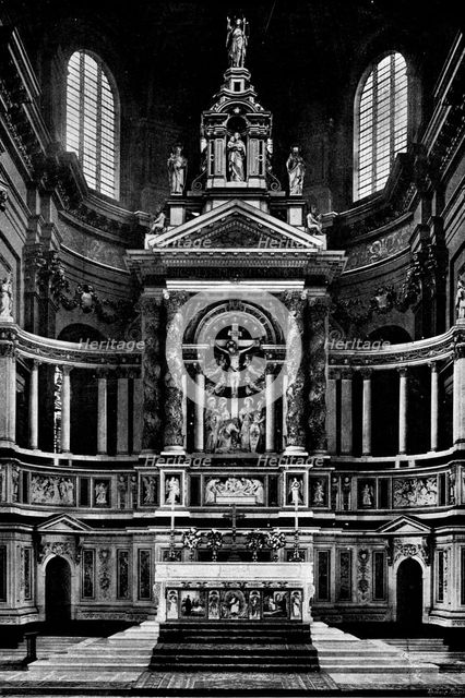 The Cathedrals of Great Britain: St. Paul's Cathedral - the Reredos, 1895. Creator: Francis Frith & Co.