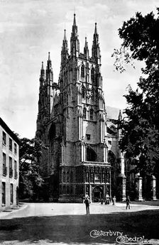 The Cathedrals of England: Canterbury Cathedral, 1895. Creator: Francis Frith & Co