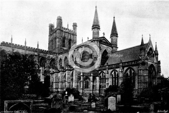 The Cathedrals of England: Chester Cathedral, 1895. Creator: Francis Frith & Co.