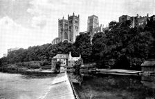 The Cathedrals of England: Durham Cathedral, 1895. Creator: Francis Frith & Co