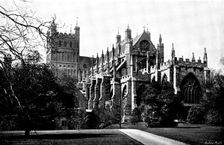 The Cathedrals of England: Exeter Cathedral, 1895. Creator: Francis Frith & Co