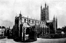 The Cathedrals of England: Gloucester Cathedral, 1895. Creator: Francis Frith & Co