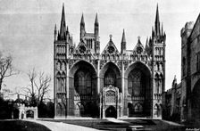 The Cathedrals of England: Peterborough Cathedral, 1895. Creator: Francis Frith & Co