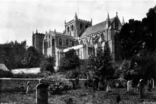 The Cathedrals of England: Ripon Cathedral, 1895. Creator: Francis Frith & Co