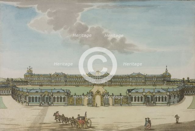 The Catherine Palace in Tsarskoye Selo, Between 1792 and 1820.