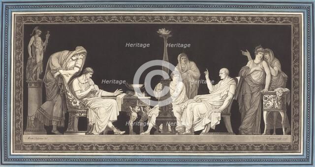 The Catiline Conspiracy, 1792. Creator: Jean Francois Janinet.