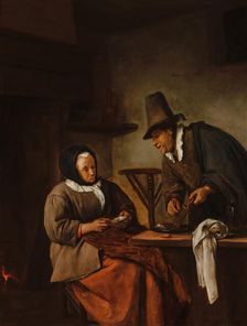 The Caudle Makers c1650-1679. Creator: Jan Steen