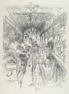 The Cauldrons, 1916. Creator: Joseph Pennell