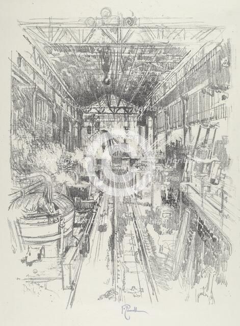 The Cauldrons, 1916. Creator: Joseph Pennell.