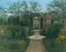 "The Causeway," James Parmelee house, 3100 Macomb Street, Washington, D.C., 1919. Creator: Frances Benjamin Johnston