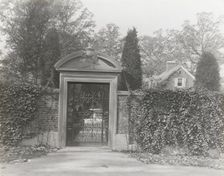 "The Causeway," James Parmelee house, 3100 Macomb Street, Washington, D.C., 1919. Creator: Frances Benjamin Johnston