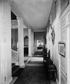 "The Causeway," James Parmelee house, 3100 Macomb Street, Washington, D.C., 1919. Creator: Frances Benjamin Johnston